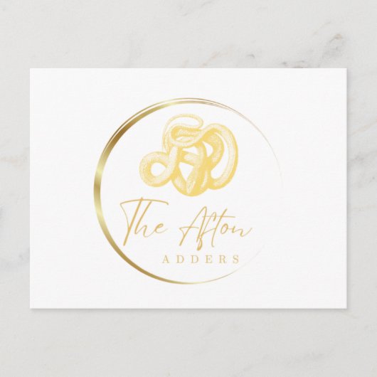 Afton Adders Postcard Postkarte (Vorderseite)