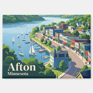Afton USA Magnet