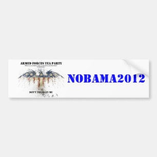 AFTP NoBama Aufkleber Autoaufkleber