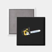 Afuera Chainsaw - Argentinien Milei Magnet (Vorderseite/Rückseite)
