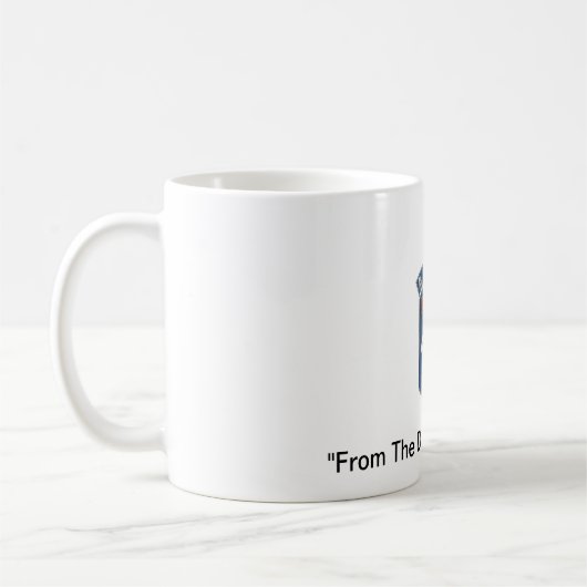AFVN, "vom Dreieck zum DMZ " Kaffeetasse (Links)