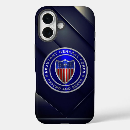 AG Adjutant General Corps Case-Mate iPhone Hülle (Rückseite)