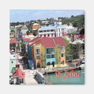 AG - Antigua und Barbuda - Saint Johns Magnet