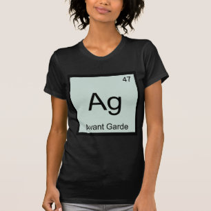 Ag - Avantgarde Chemie-Elementsymbol T-Shirt