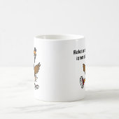 AG, geben Sie Ihr inneres albernes - Gans frei Kaffeetasse (Mittel)