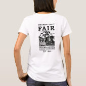 Ag Gesellschaft Damen Weißes T-Shirt (Rückseite)