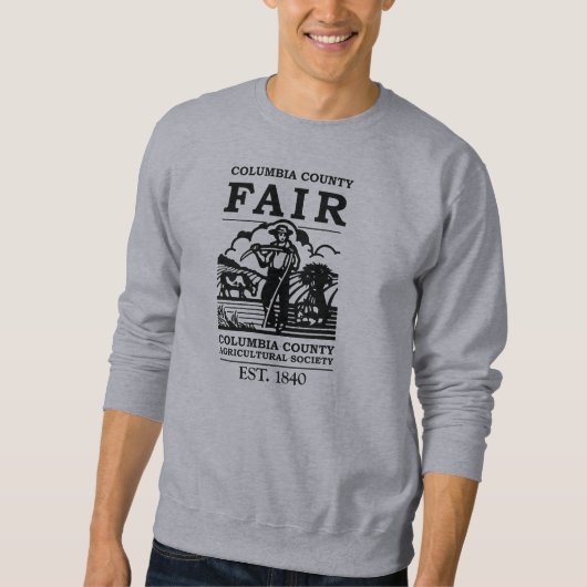 Ag Gesellschaft Herren Leichtfarbe Crewneck Sweats Sweatshirt (Vorderseite)