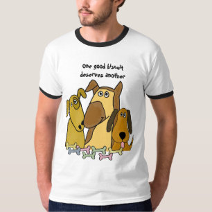 AG, lustiges Hundekuchen-Cartoon-Shirt T-Shirt