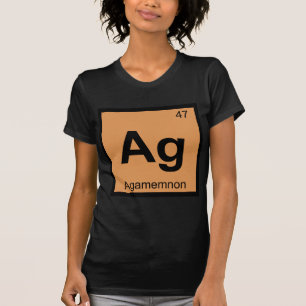 Ag - Periodische Tabelle für griechische Chemie au T-Shirt