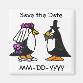 AG- Pinguin Speichern der Datumsmagnete Magnet (Vorne)