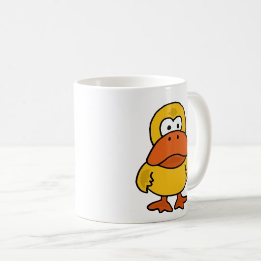 AG, verärgerte Enten-Tasse Kaffeetasse (VorderseiteRechts)