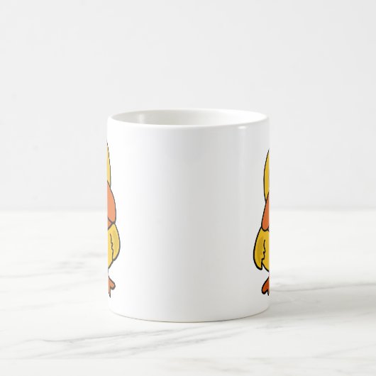 AG, verärgerte Enten-Tasse Kaffeetasse (Mittel)