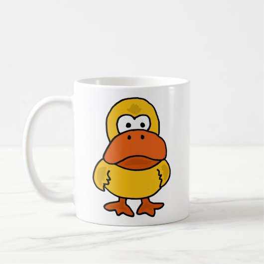 AG, verärgerte Enten-Tasse Kaffeetasse (Links)