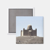 Aga Khan Tomb, Assuan, Ägypten Magnet (Vorderseite/Rückseite)