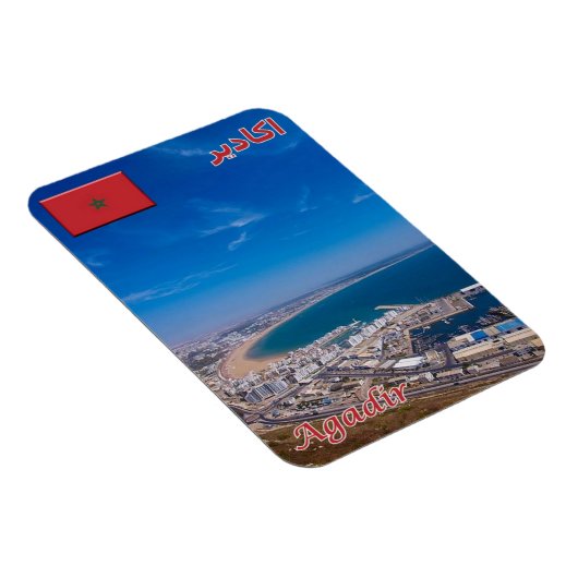 Agadir - Marocco - Magnet (Rechte Seite)