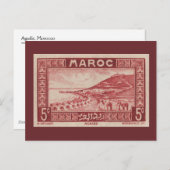 Agadir, Marokko - Postkarte (Vorne/Hinten)