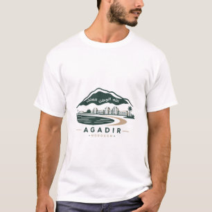 Agadir Marokko T-Shirt   Reise Streetwear