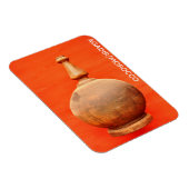 Agadir morocco medina wood vase jar volksislamic b magnet (Rechte Seite)