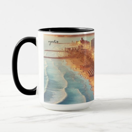 Agadir Skyline Tasse - Coastal Sunset Vibes (Links)