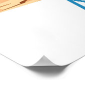 Agadir Travel Print Wall Art Agadir Wall Hanging Poster (Ecke)