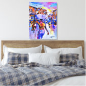 Ägäes Brot von Ini Brown Leinwanddruck (Insitu (Schlafzimmer))