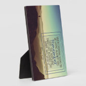 Against The Wind Fotoplatte (Seite)