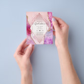 Agaite Glitzer GRADULATION Party lädt Glam CHIC ei Flyer (Gruppe)