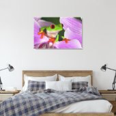 Agalychnis callidryas. leinwanddruck (Insitu (Schlafzimmer))