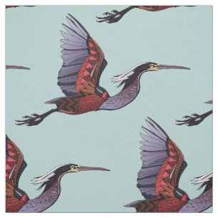 Agami heron celadon blau stoff