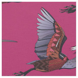 Agami heron cheron Stoff