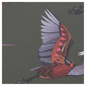 Agami heron dunkles Gewebe Stoff (Nahaufnahme)