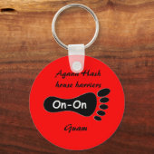 Agana Hash House Harriers, Guam Schlüsselanhänger (Vorderseite)