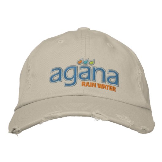 Agana - Logo-Cap Bestickte Kappe (Vorderseite)