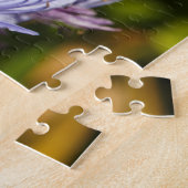 Agapanthus-Blume und Biene Puzzle (Seite)