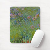 Agapanthus-Blume (von Claude Monet) Mousepad (Mit Mouse)