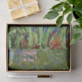 Agapanthus-Blume (von Claude Monet) Seidenpapier (Geschenk)