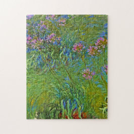 Agapanthus-Blume von Monet Puzzle