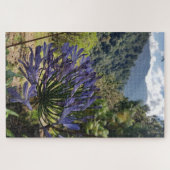 Agapanthus im Bergschatten Puzzle (Horizontal)