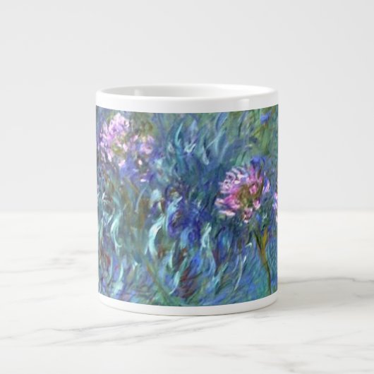 Agapanthus Impressionismus Art Tasse (Vorderseite)