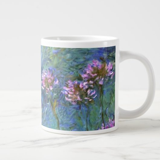 Agapanthus Impressionismus Art Tasse (Rechts)