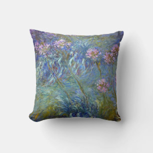 Agapanthus, Monet Kissen