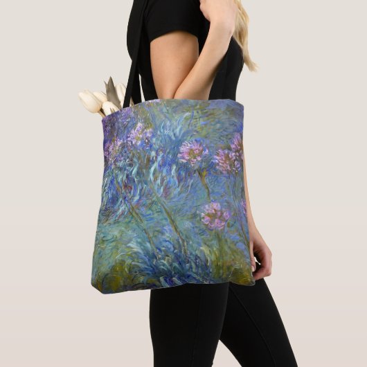Agapanthus, Monet Tasche (Von Nahem)
