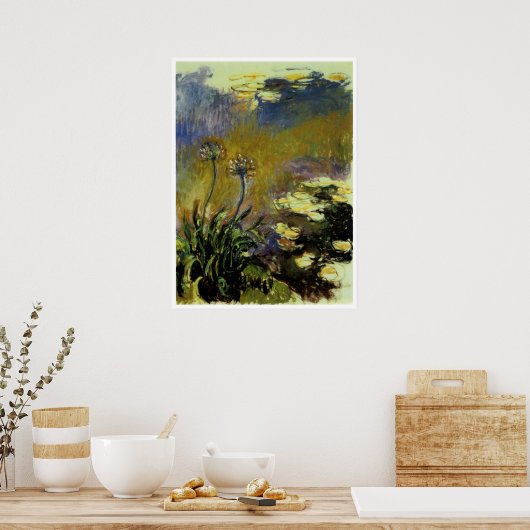 Agapanthus Poster (Küche)