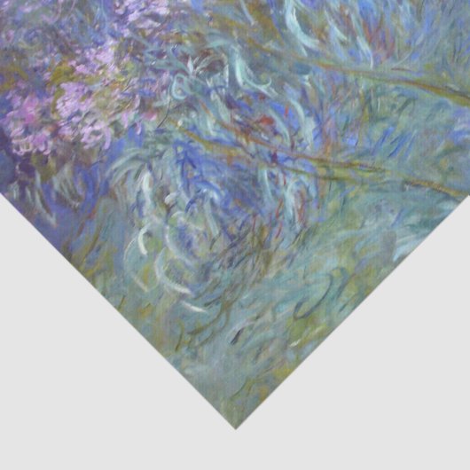 Agapanthus von Claude Monet Seidenpapier (Ausschnitt)