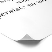 Agape Definition Wall Art Poster (Ecke)