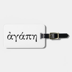 Agape Gepäckanhänger