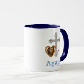 Agape Liebe Christlich Tasse (VorderseiteRechts)