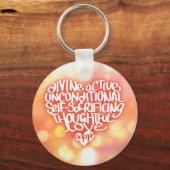 Agape-Liebe Schlüsselanhänger (Vorderseite)