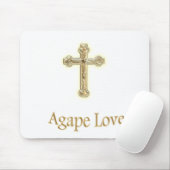 AGAPE-LIEBE-T - Shirt Mousepad (Mit Mouse)