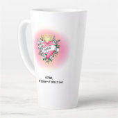 Agape-Liebe-Tattoo-Graffiti Milchtasse (Linke Ecke)